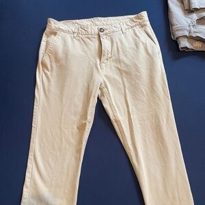 Beige Mugsy Jeans Size 34x30